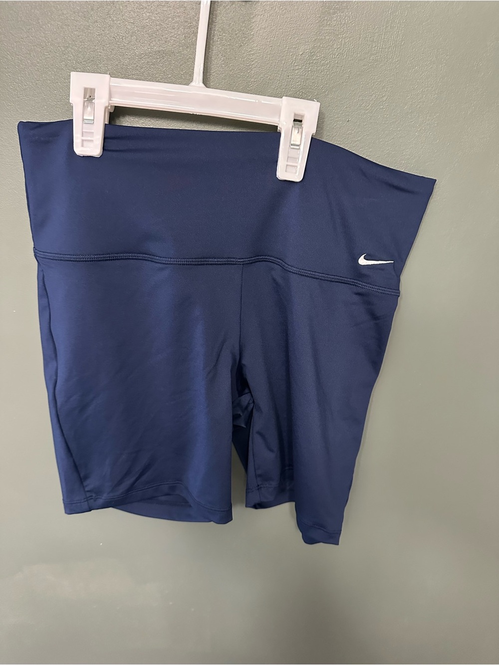 Nike Navy High-Rise Performance Bike Shorts
